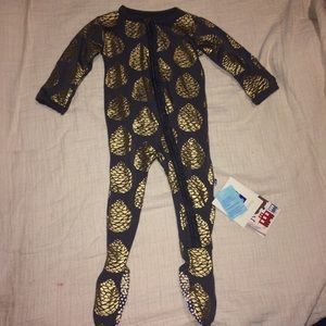 KicKee Pants Pine cone pajamas